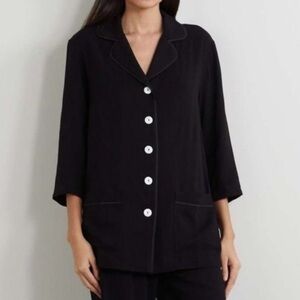 Sleeper Black Pajama Top